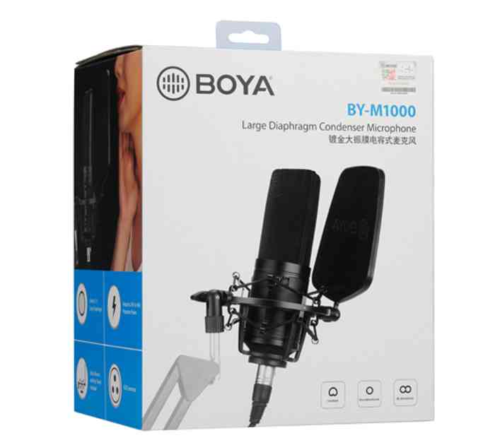 BOYA BY-M1000 Condenser Studio Microphone